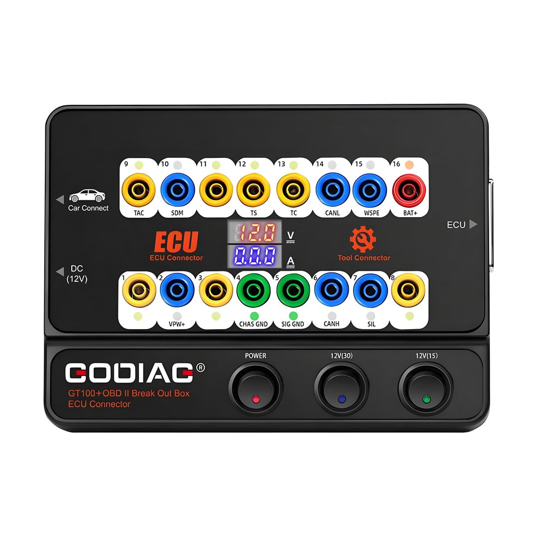 GODIAG Auto Tool GT100 ECU Konnektörü OBDII Break Out Box