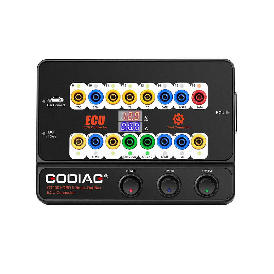 GODIAG Auto Tool GT100 ECU Konnektörü OBDII Break Out Box